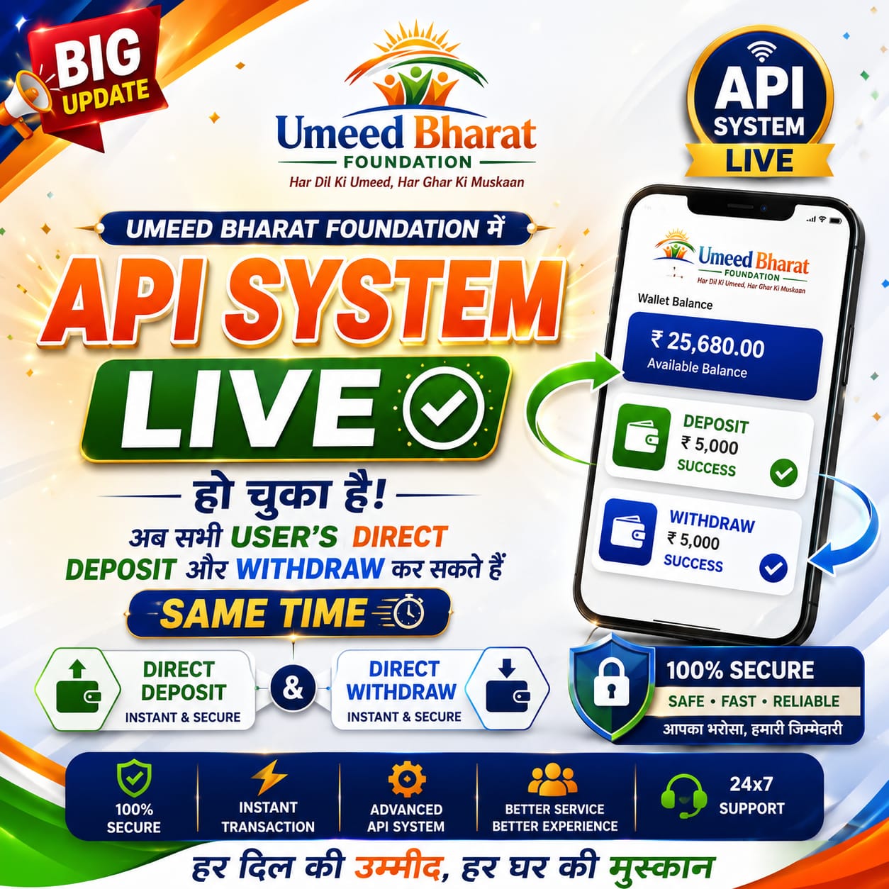 Umeed Bharat Foundation Grand Launch